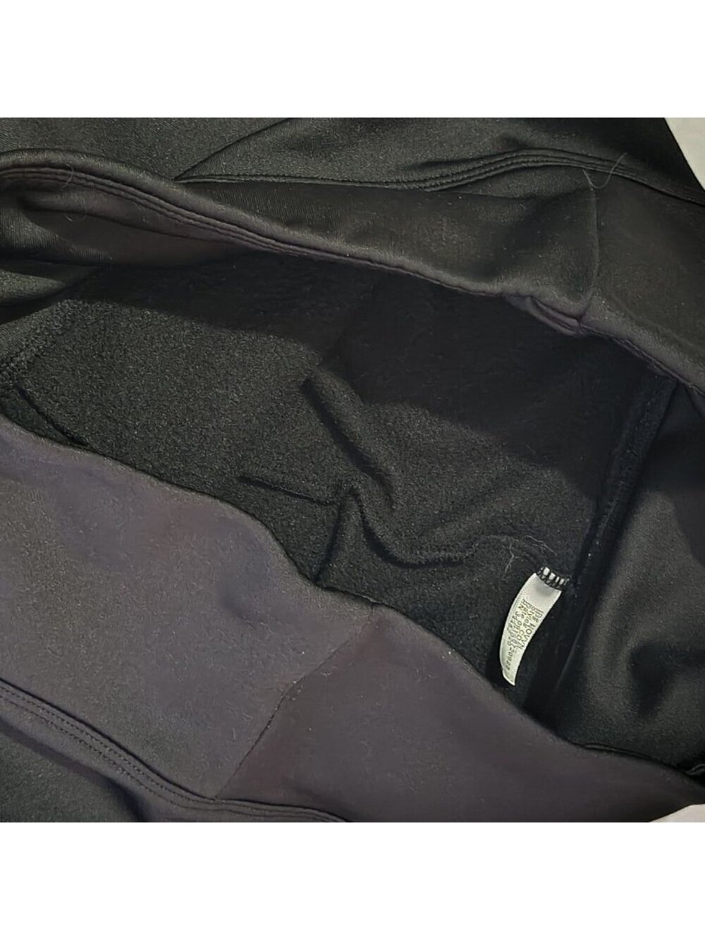 ClimateRight by CuddlDuds Women's Black Fleece Lined Leggings Size Medium - Picture 9 of 15